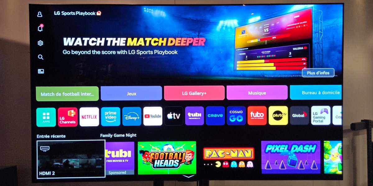 Téléviseur OLED 4K LGC6