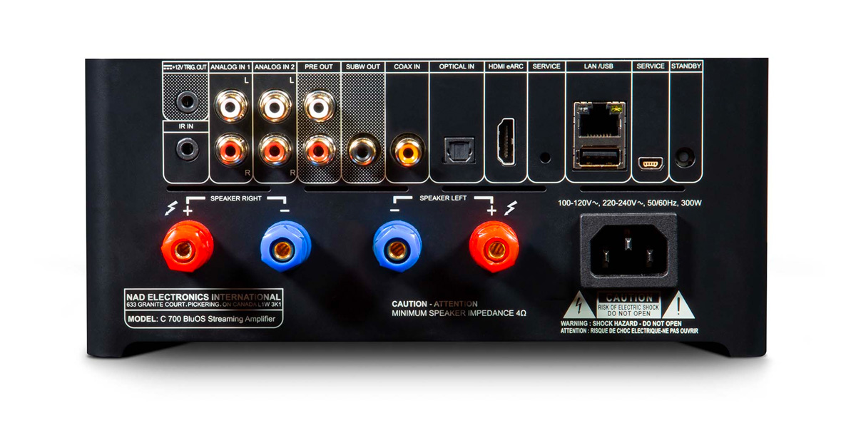 Amplificateur streaming C700 NAD