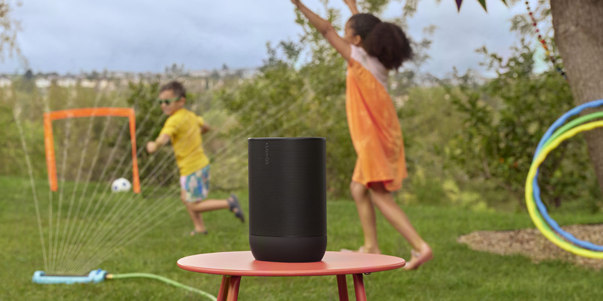 Haut-parleur sans fil intelligent Sonos | MOVE 2