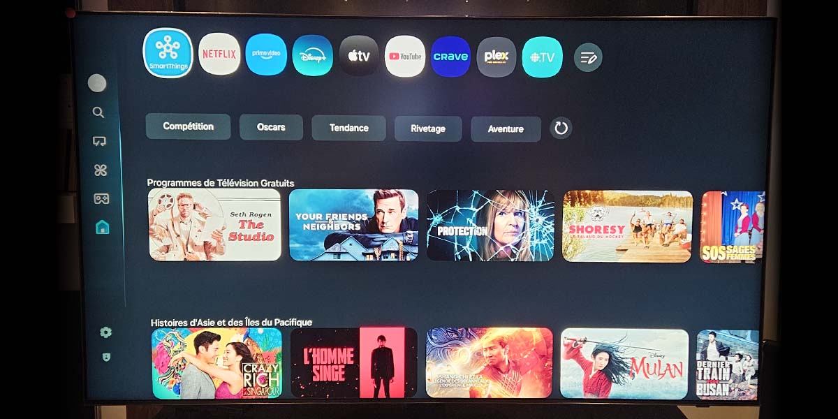 Téléviseur Samsung Neo QLED 4K QN90F