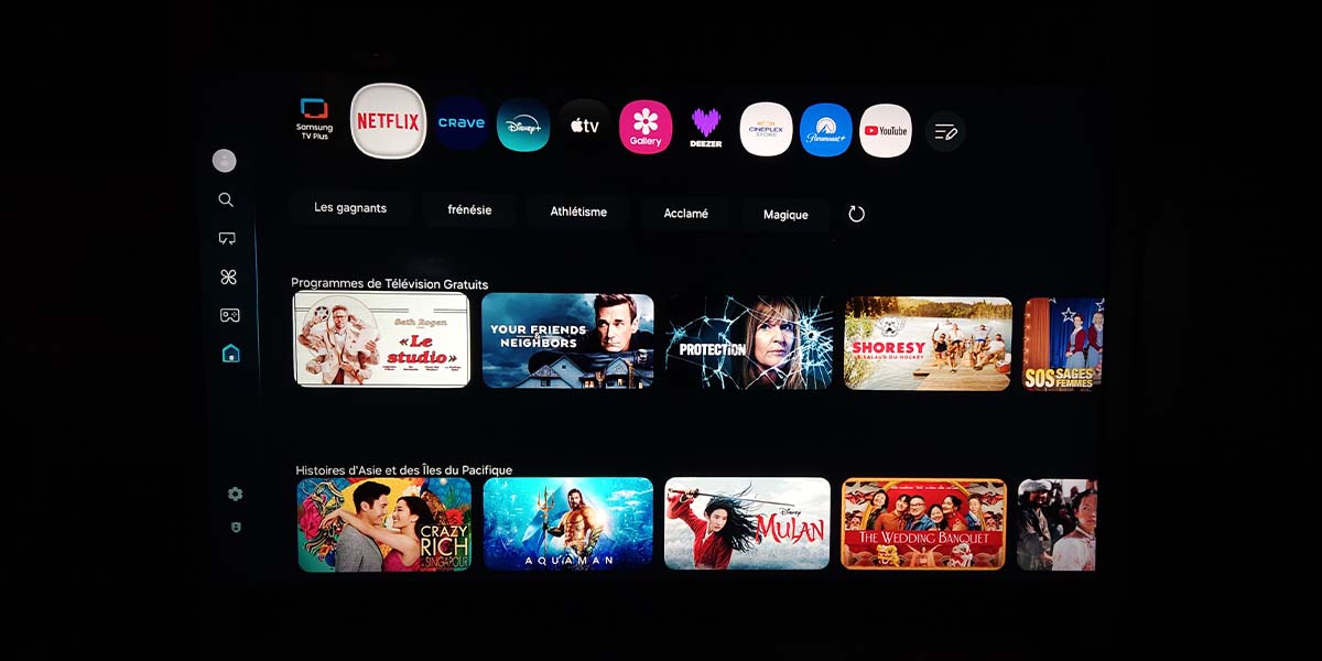 Téléviseur Samsung Neo QLED 4K QN80F