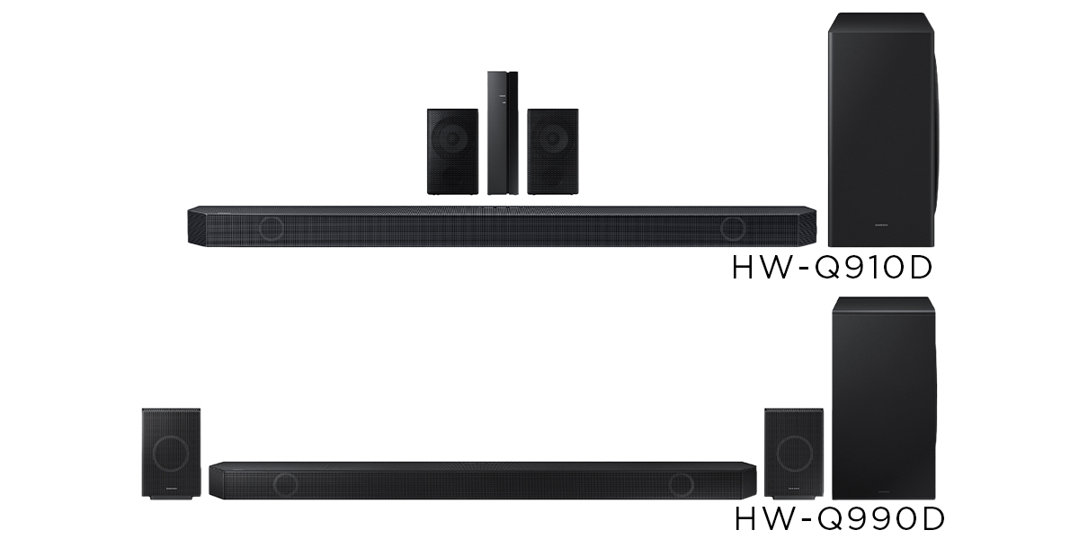 Barre de son Samsung HW-Q990D et HW-Q910D