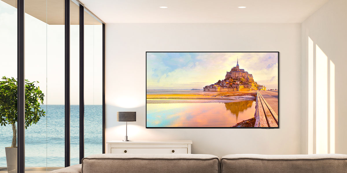 Téléviseur Neo QLED QN90D par Samsung