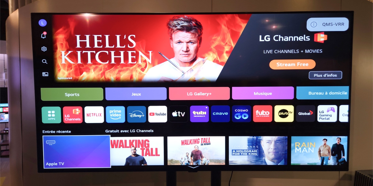 Téléviseur LG B6