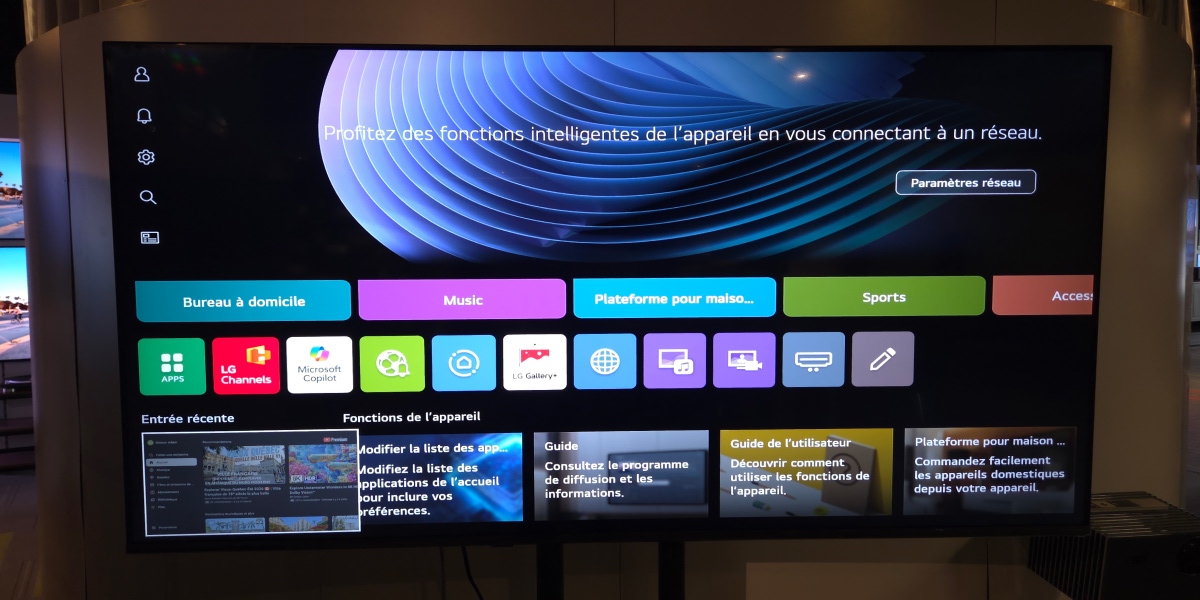 Téléviseur MiniLED LG QNED75