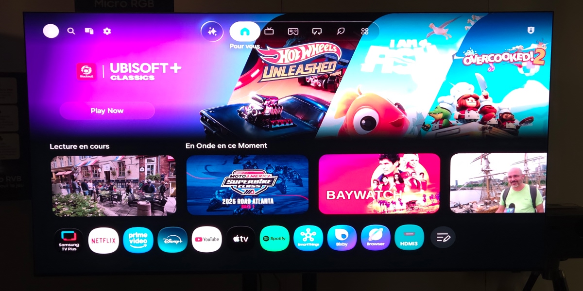 Téléviseur RGB 4K Samsung R95H