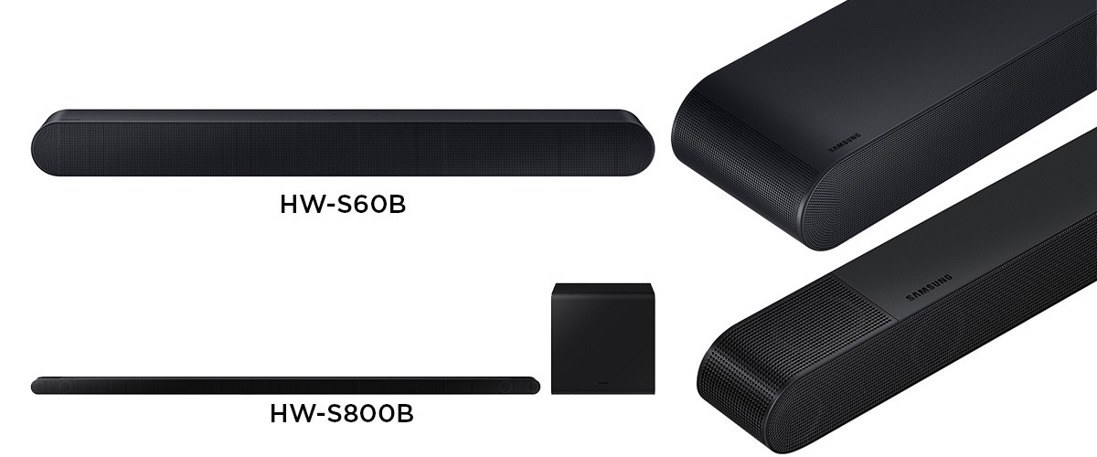 Barres de son Samsung HW-S800B & HW-S60B