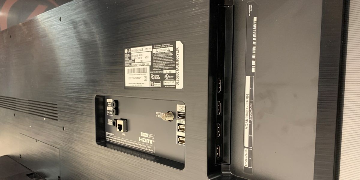 T&eacute;l&eacute;viseurs LG OLED C1 Connectivit&eacute;