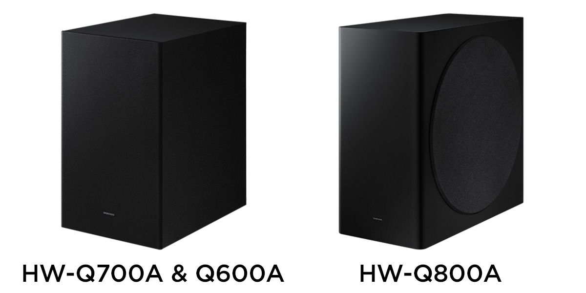 Barres de son Samsung HW-Q800A, Q700A & Q600A