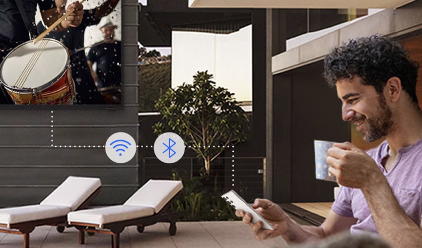 Téléviseur Samsung Neo QLED The Terrace