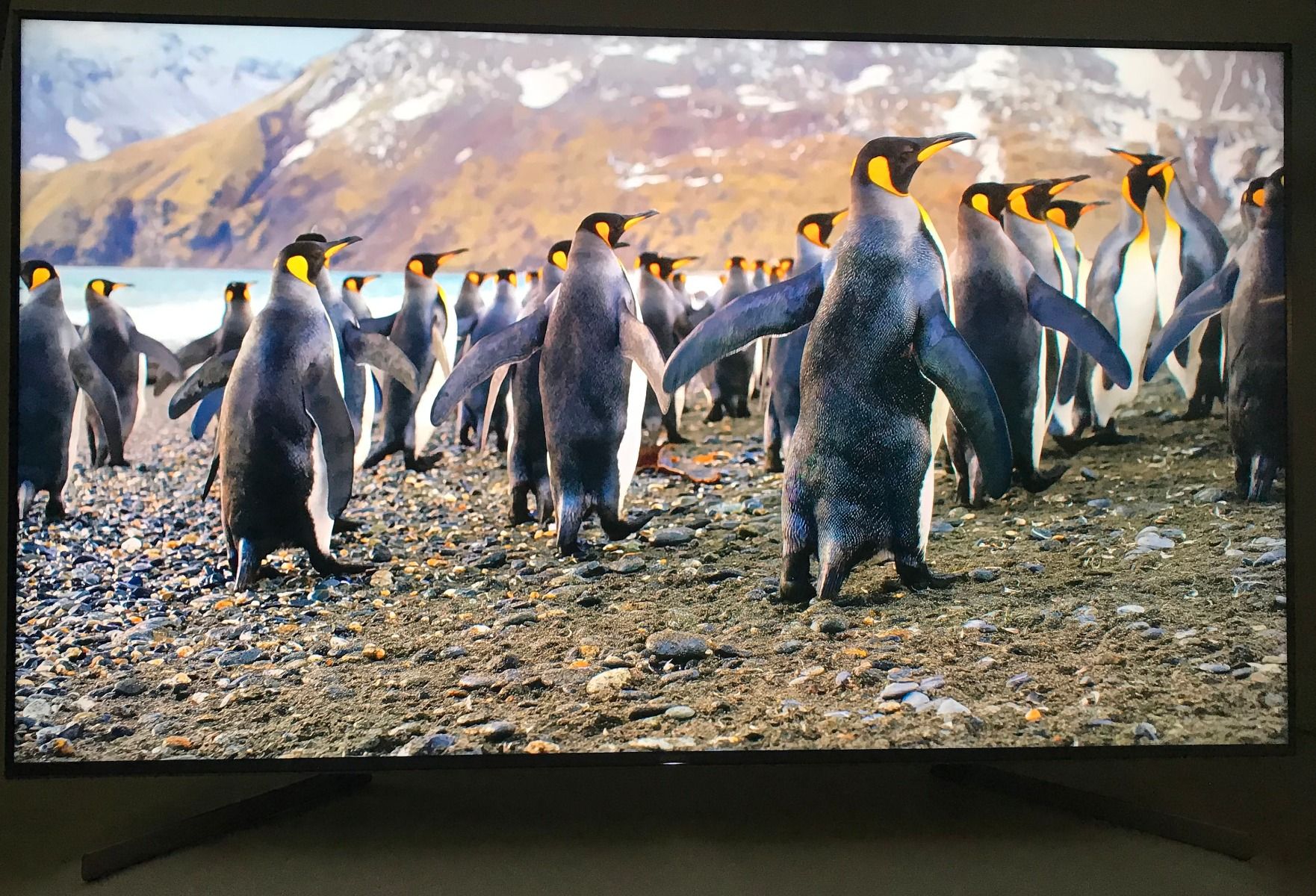 Les couleurs du t&eacute;l&eacute;viseur XBRX950G de Sony