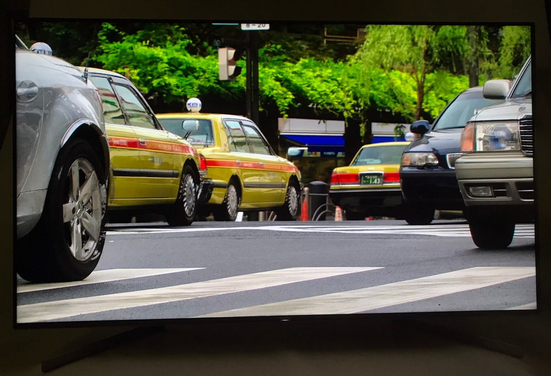 L'image nette du téléviseur XBRX950G de Sony