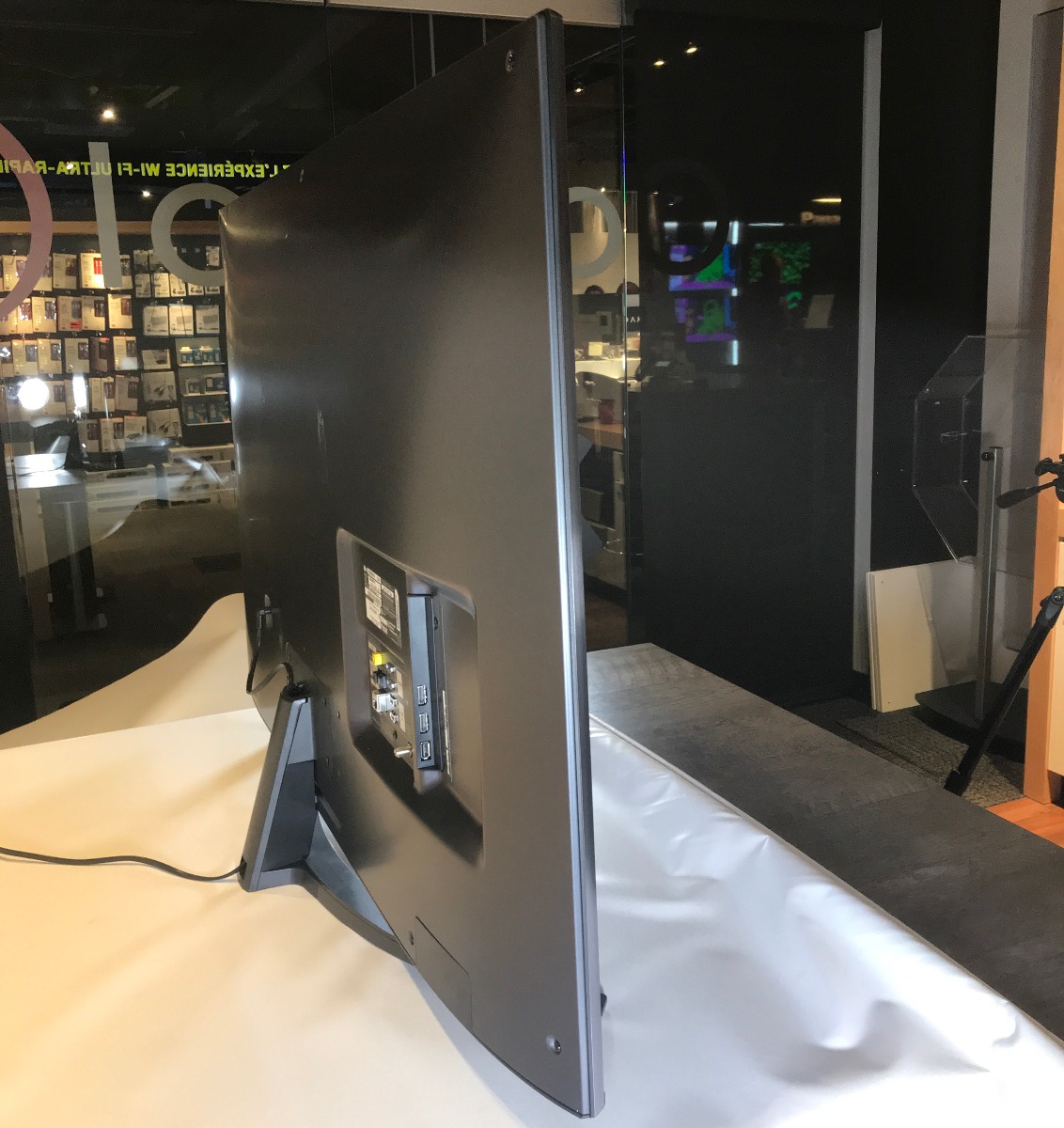 Qualité de construction du téléviseur LG NanoCell SM8600