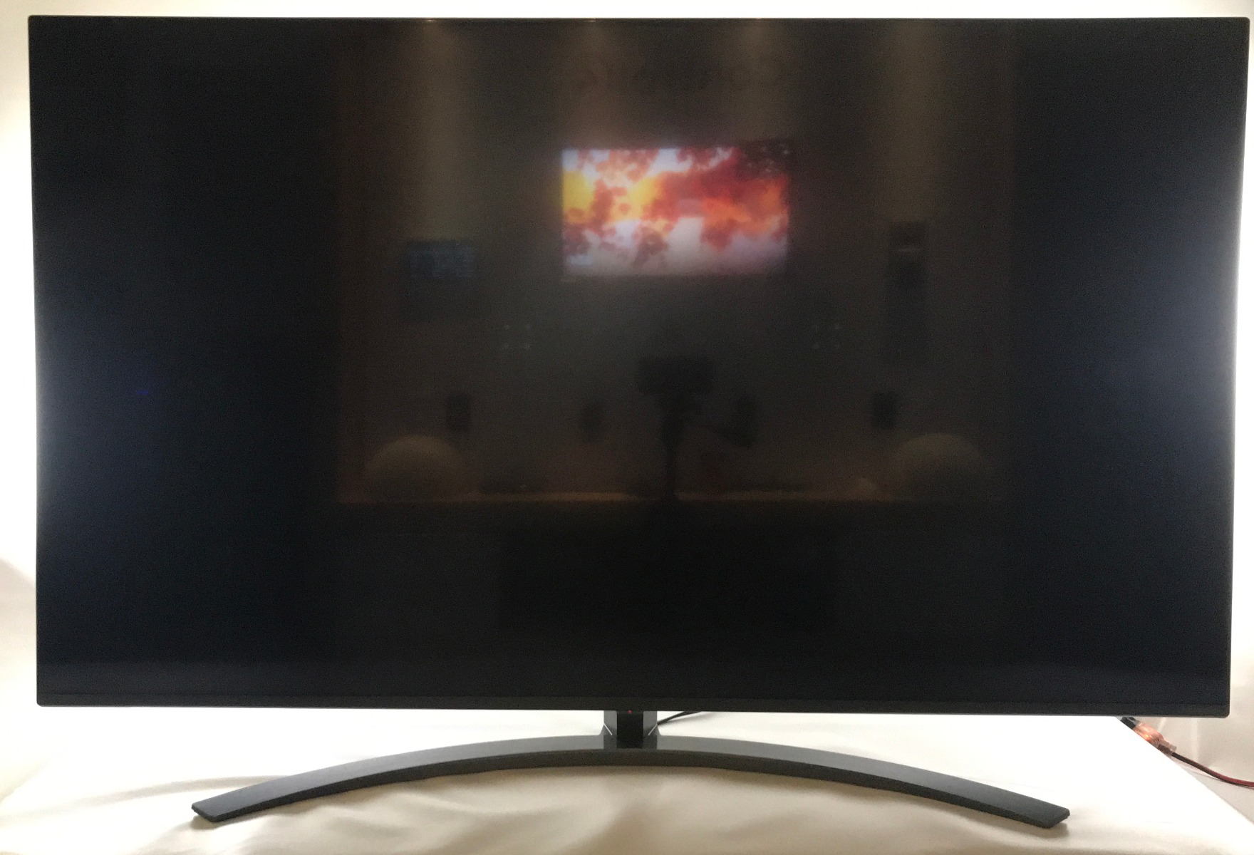 L'anti reflets du téléviseur LG NanoCell SM8600