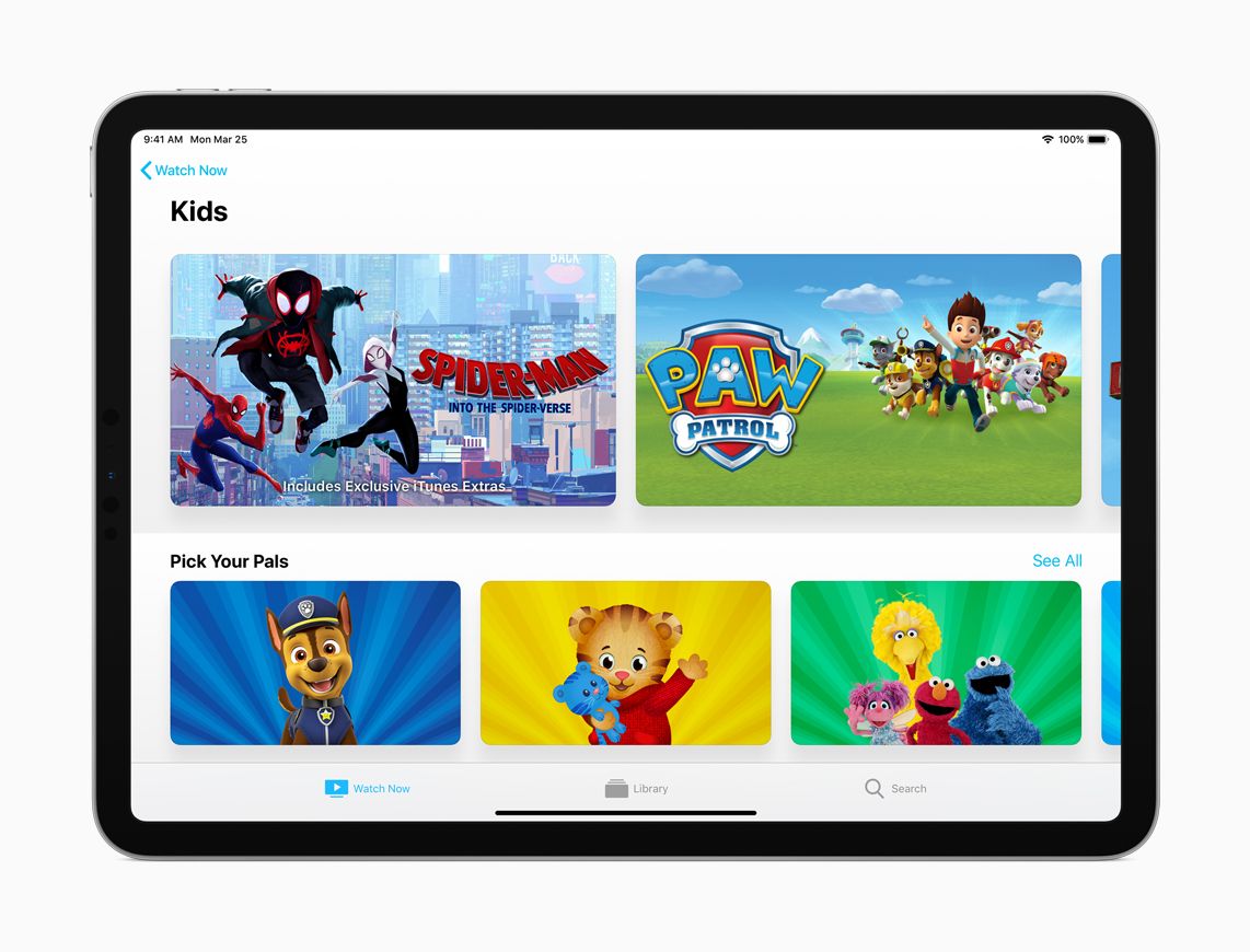 Apple TV pour enfants
