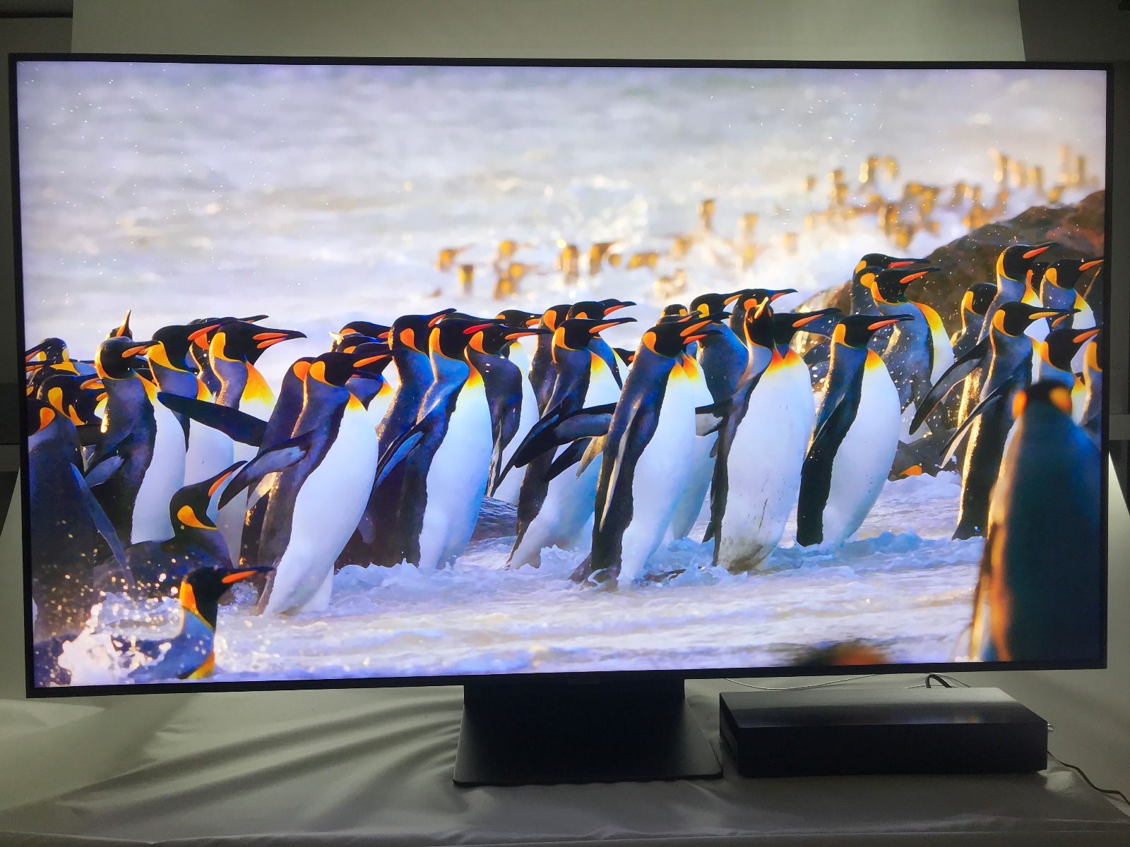 Les couleurs du téléviseurs Q90 de Samsung