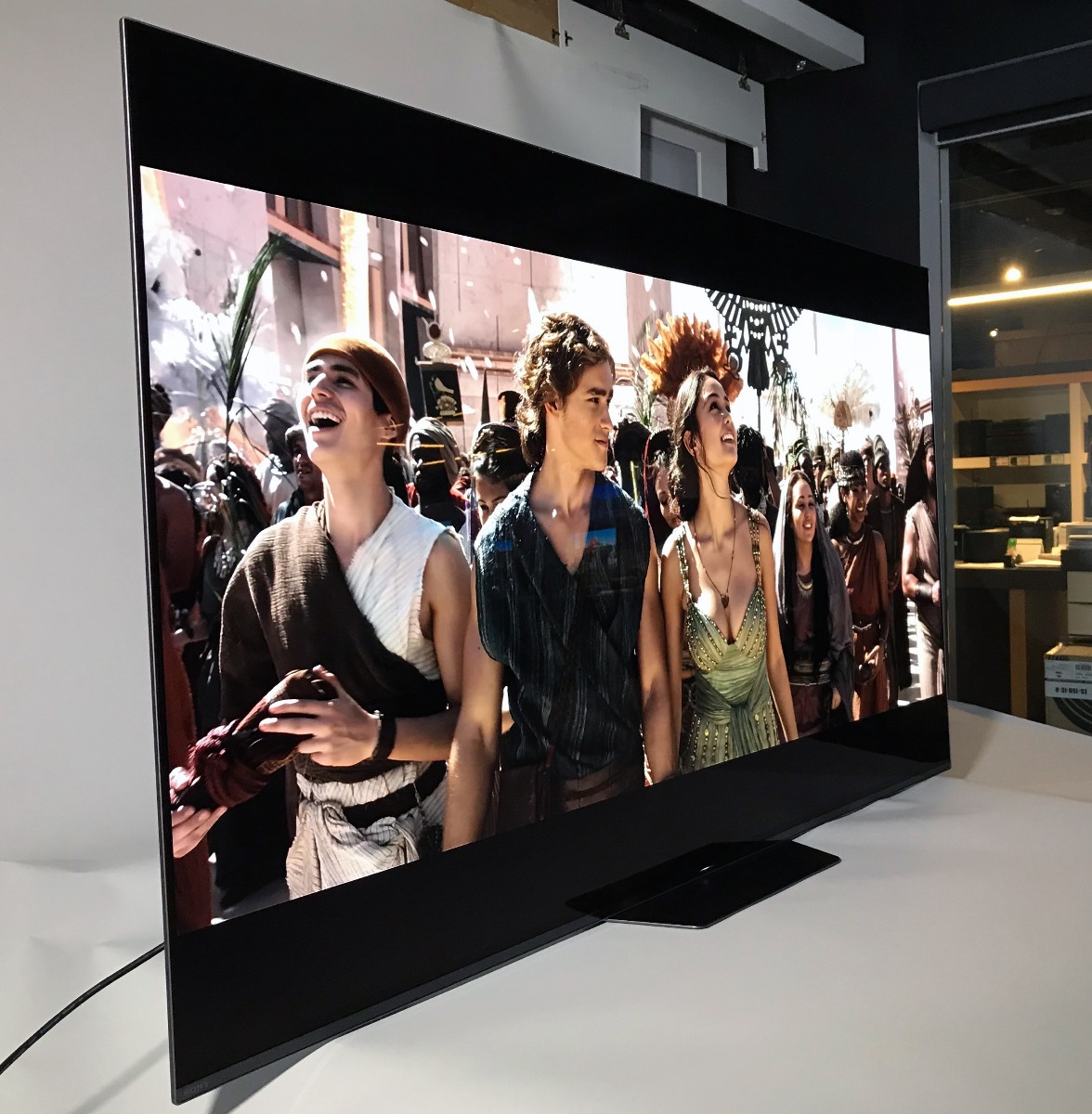 Le téléviseur OLED Sony XBR A8F et son angle de visionnement