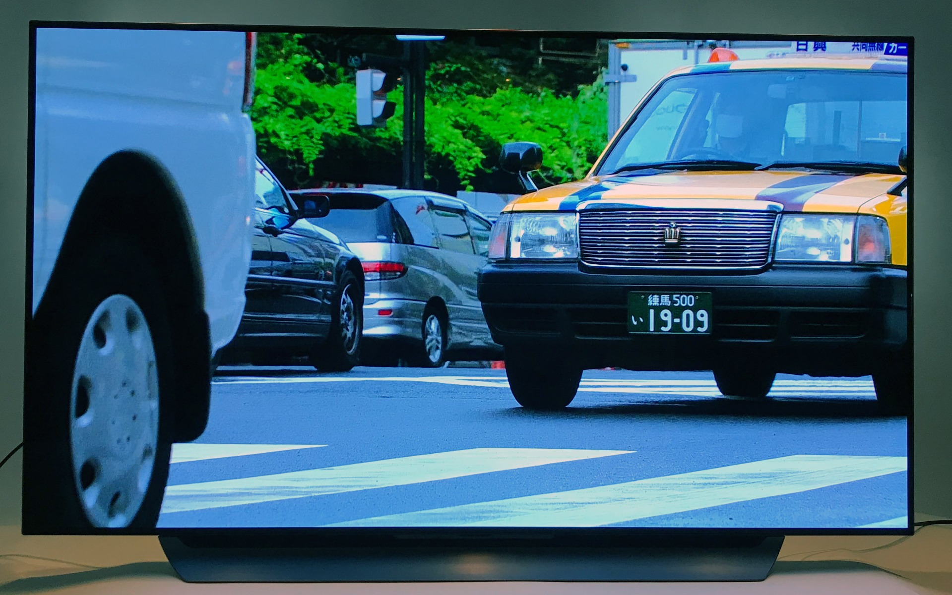 La fluidité de l'image du téléviseur LG OLED C8
