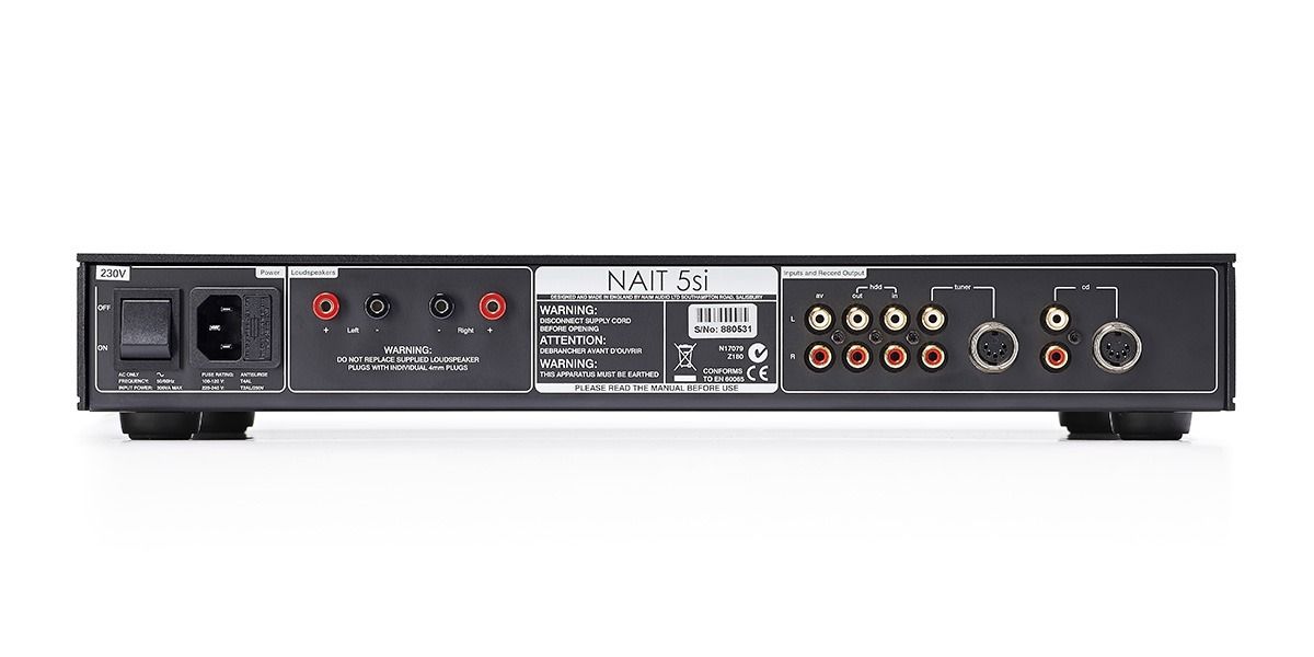 Amplificateur stéréo intégré Naim Nait 5si