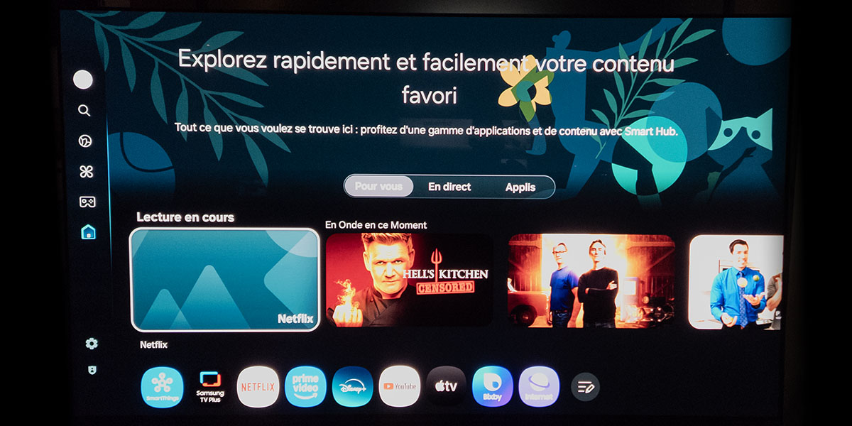 téléviseur Samsung Neo QLED 4K QN85F