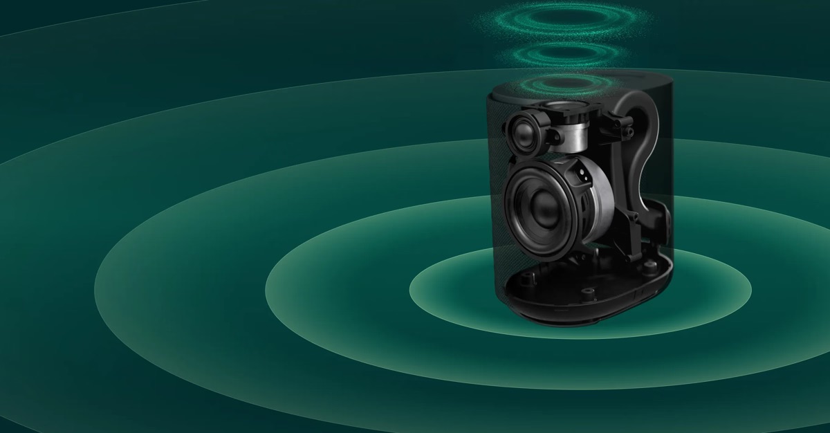 Technologie TrueSpatial de l'enceinte Bose Lifestyle Ultra