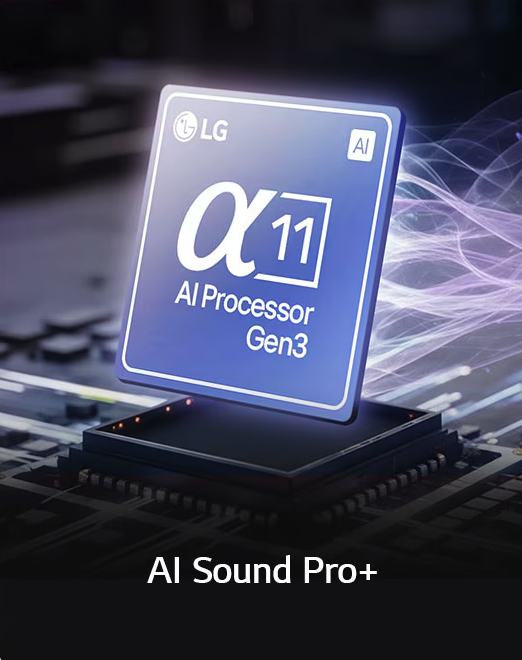 Technologie AI Sound Pro sur la barre de son LG H7
