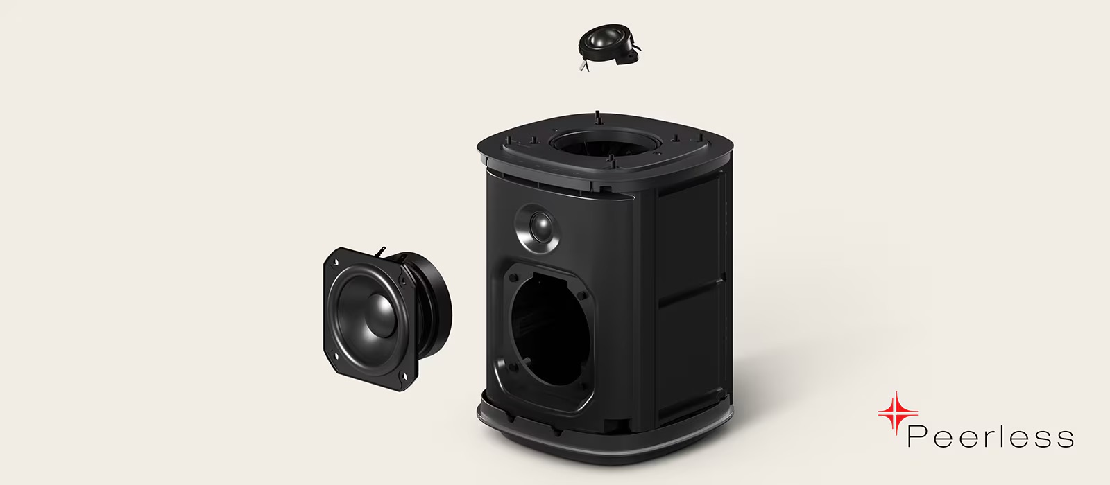 Audio spatial du haut-parleur LG M5 inspiré par Peerless