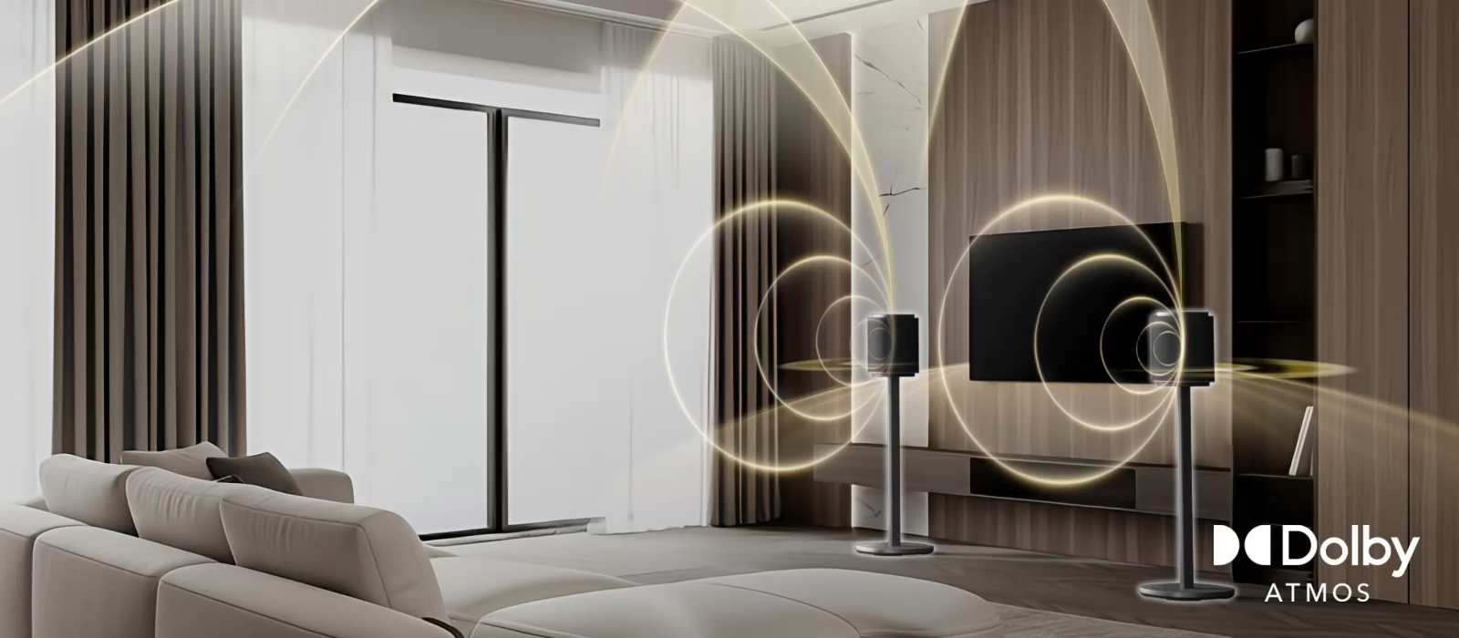 Son Dolby Atmos du haut-parleur LG M5