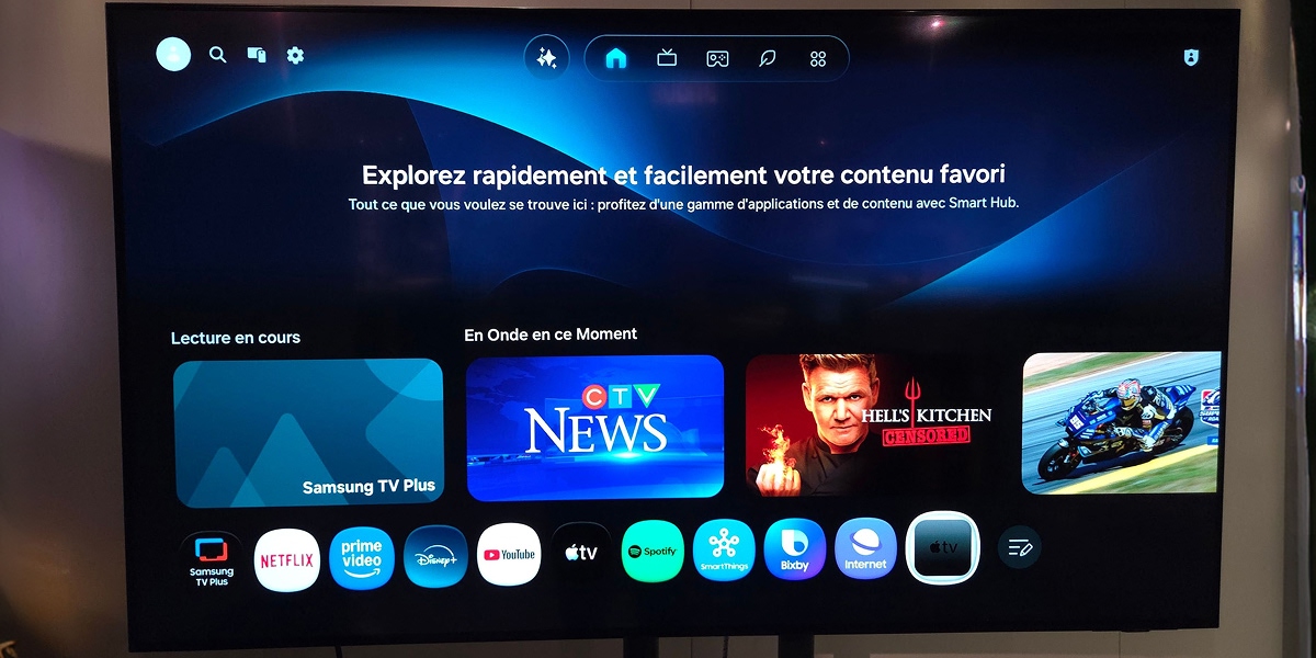 Téléviseur OLED 4K Samsung S85H